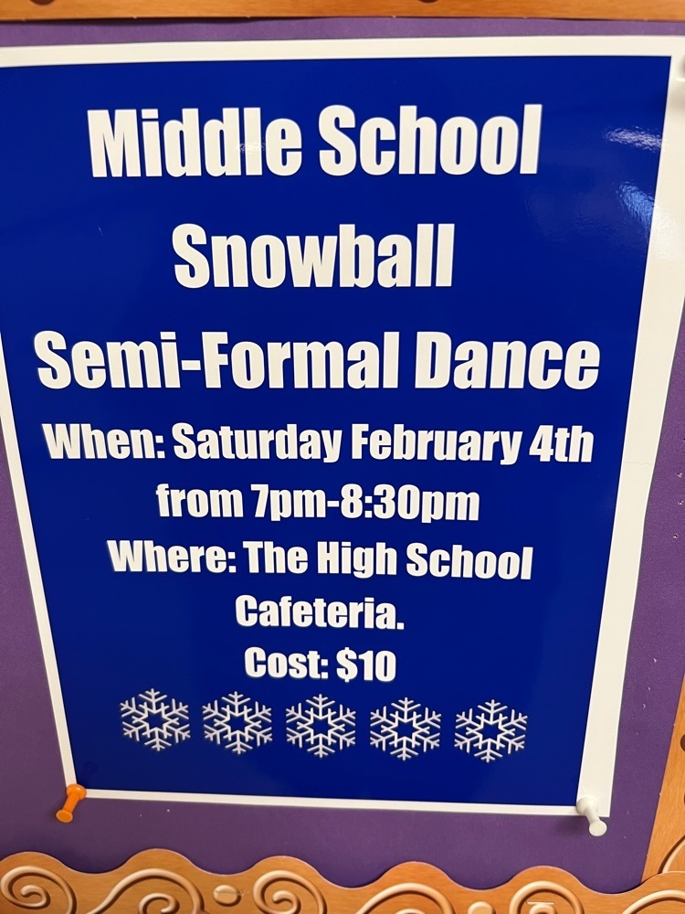 middle school snowball 
