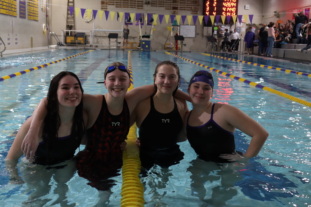 Swim senior night 
